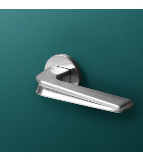 Poignée de porte chrome satiné RADIUS poignée design