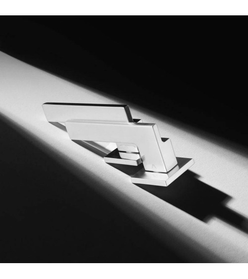Poignée de porte chrome poli VS COSMO quincaillerie design