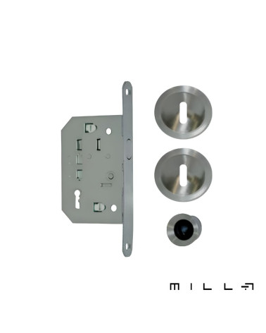 Poignée pour porte coulissante avec clé I acier inoxidable poignée design