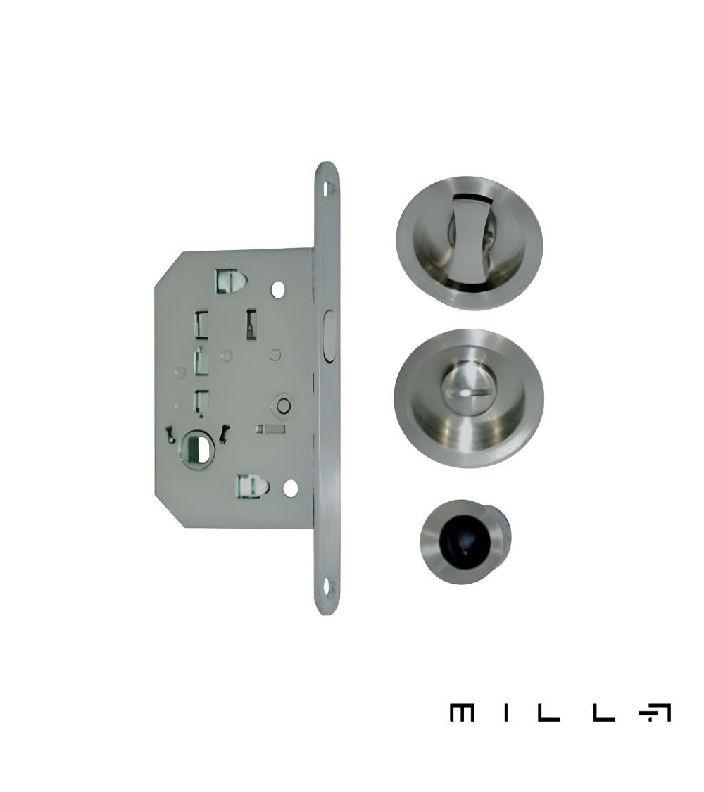 Poignée pour porte coulissante avec condamnation acier inoxidable poignée design