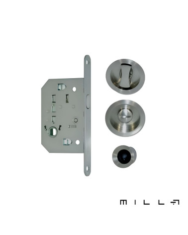Poignée pour porte coulissante avec condamnation acier inoxidable poignée design