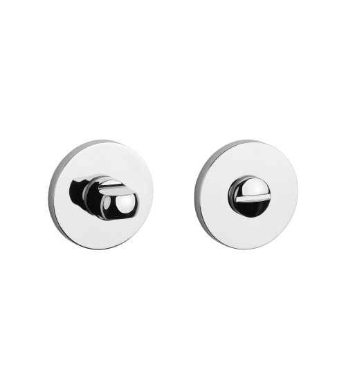 Rosace ronde WC/SDB quincaillerie design