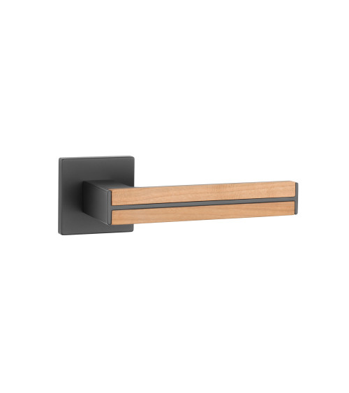 Poignée de porte aspect bois IMPERATA poignée design