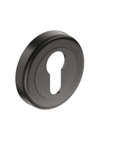 Rosace de porte clé i noire CO R OB poignée design