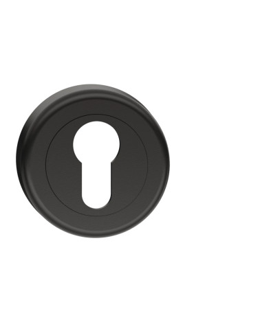 Rosace de porte clé i noire CO R OB poignée design