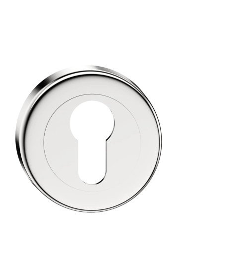 Rosace de porte clé i chrome poli CO R OB poignée design