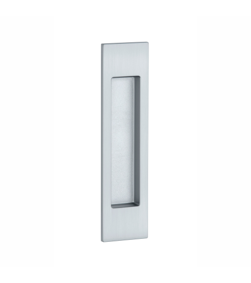 Poignée de porte coulissante chrome satiné APRILE 7039 quincaillerie design