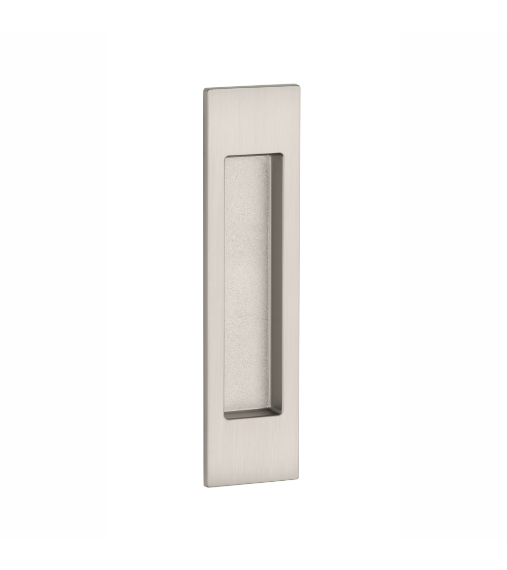 Poignée de porte coulissante nickel satiné APRILE 7039 quincaillerie design