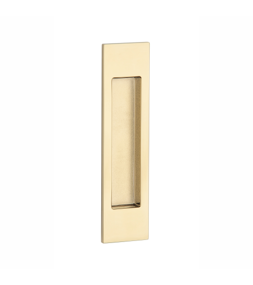 Poignée de porte coulissante or poli APRILE 7039 quincaillerie design