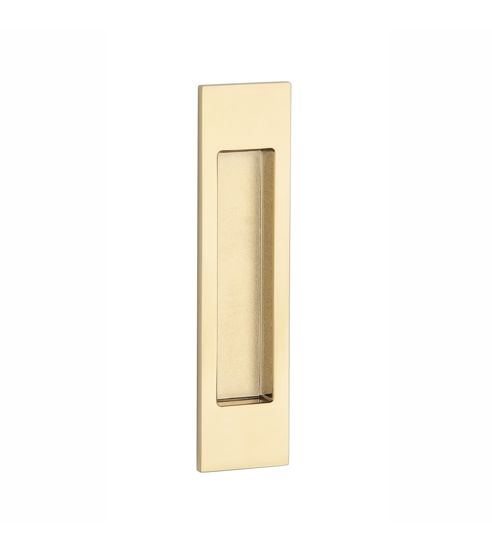 Poignée de porte coulissante or poli APRILE 7039 quincaillerie design