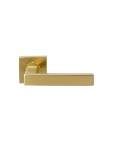 Poignée de porte MAJESTEA couleur noire titane PVD, Grade 3 usage intensif