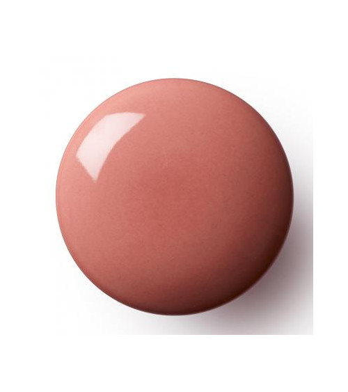Bouton de meuble en porcelaine Anne Black model Shiny Glossy