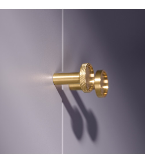 Bouton de meuble en laiton VERA S poignée design