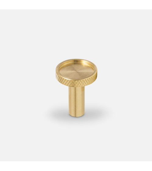 Bouton de meuble en laiton VERA S poignée design