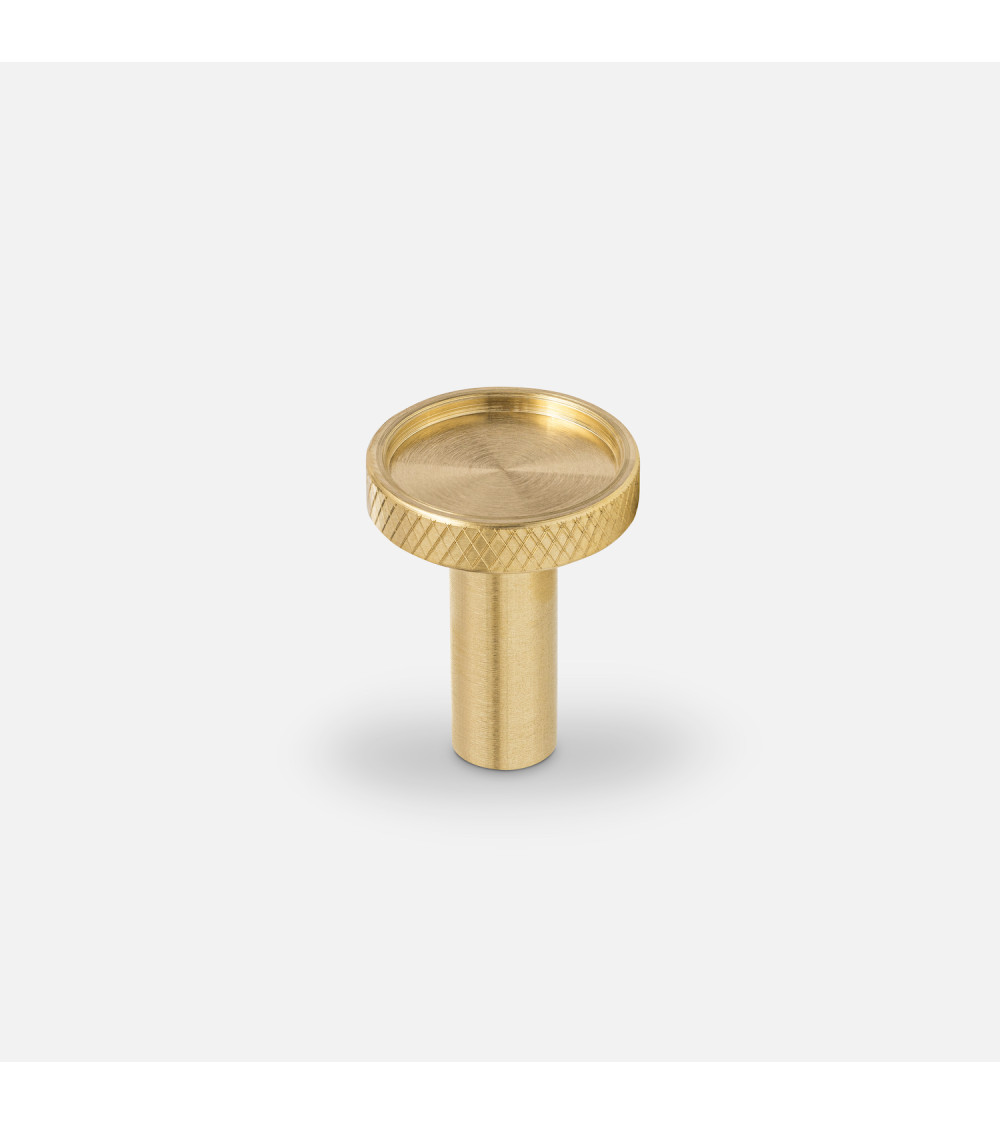 Bouton de meuble en laiton VERA S poignée design
