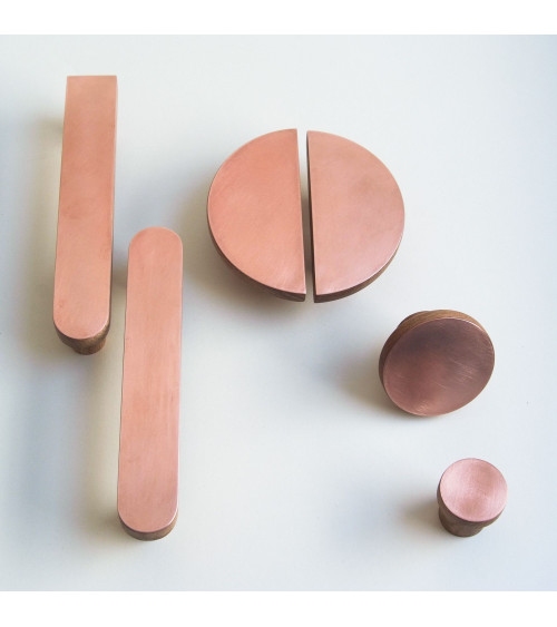 Patère en bois et cuivre COPPER xs