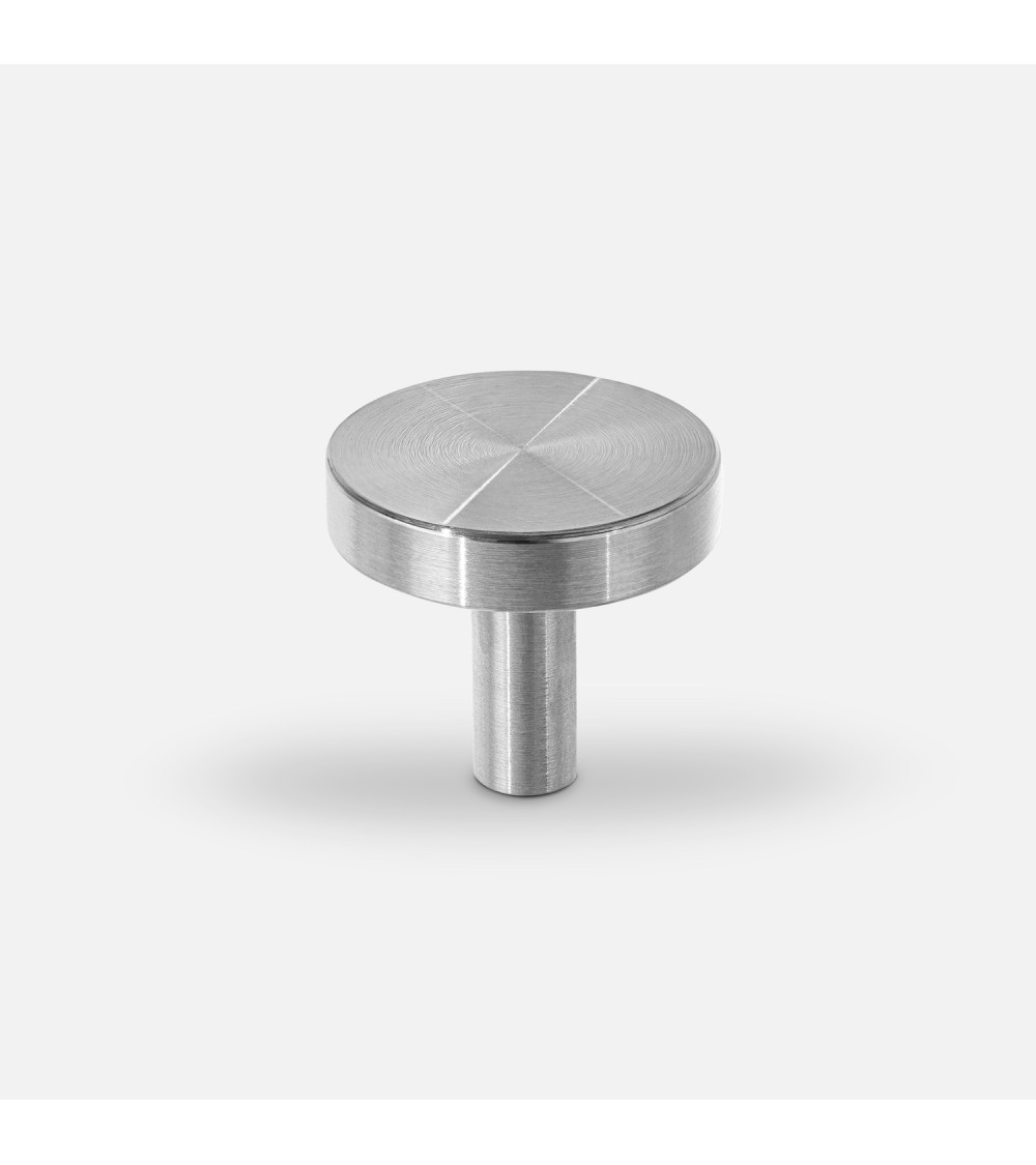 Bouton de meuble chrome poli NENA M poignée design