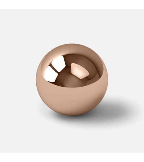 Bouton de meuble cuivre ODETE M poignée design