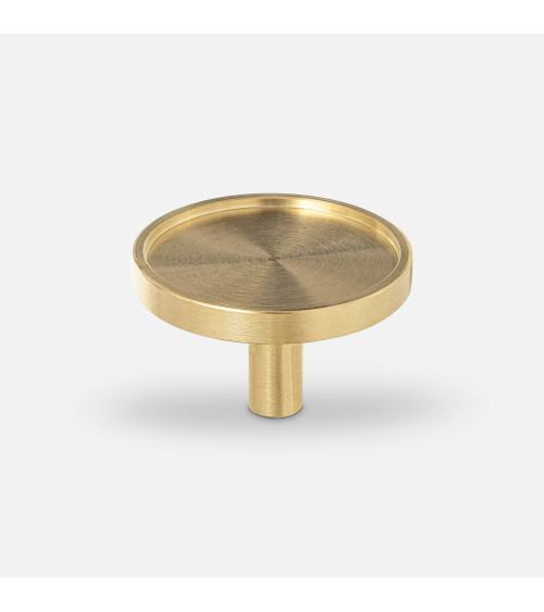 Bouton de meuble en laiton INA poignée design