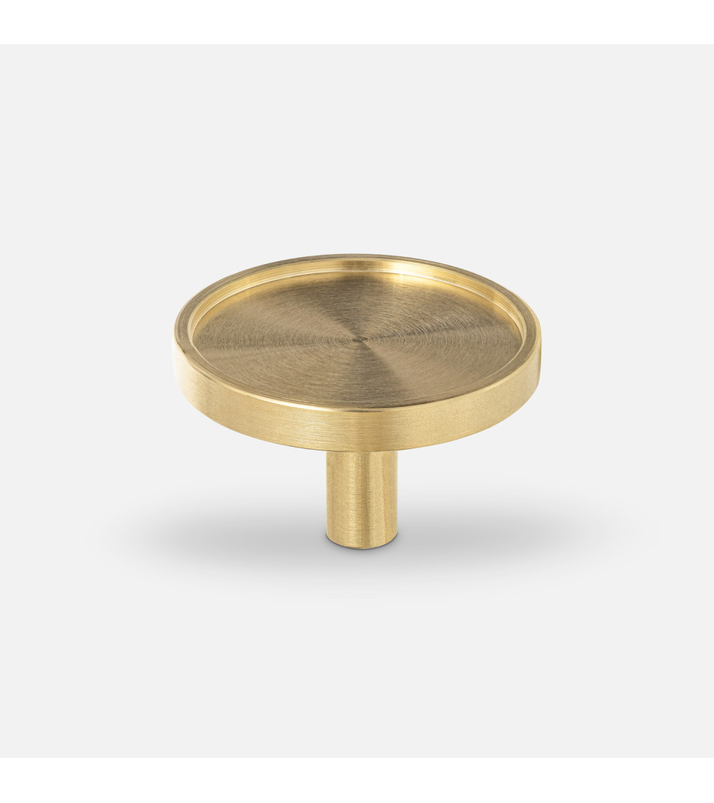 Bouton de meuble en laiton INA poignée design