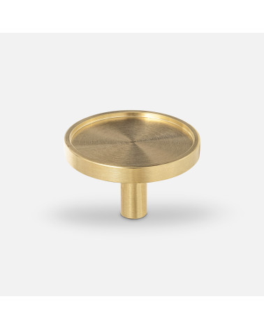 Bouton de meuble en laiton INA poignée design