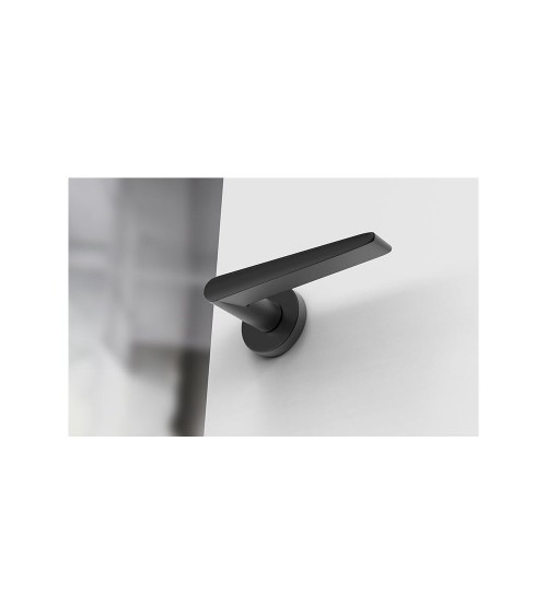 Poignée de porte noire Arrow quincaillerie design