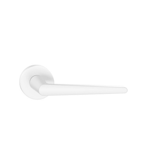 Poignée de porte blanche Arrow quincaillerie design