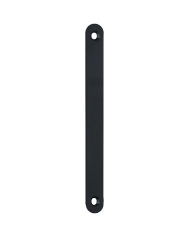 Platine pour porte coulissante de couleur noire mat