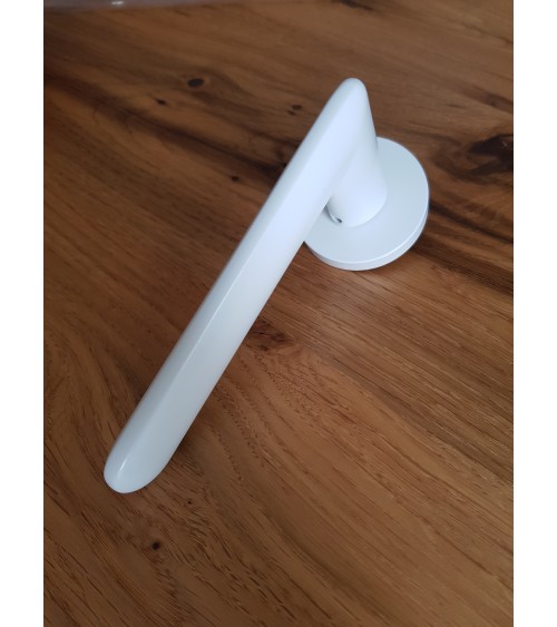 Poignée de porte blanche Spark poignée design