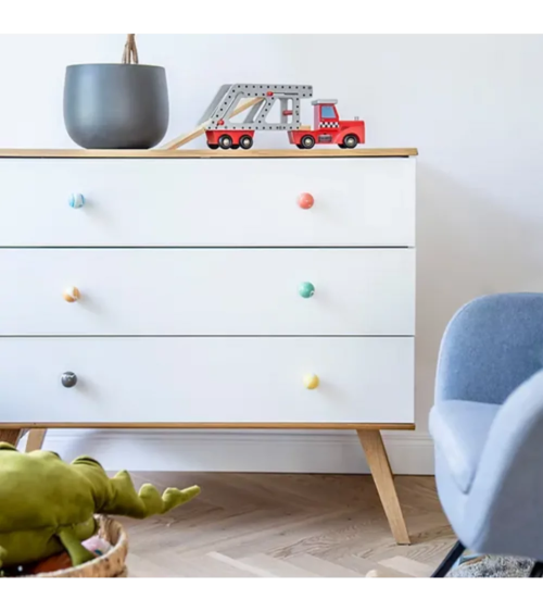 Bouton de meuble en bois de hêtre Mistel poignée design