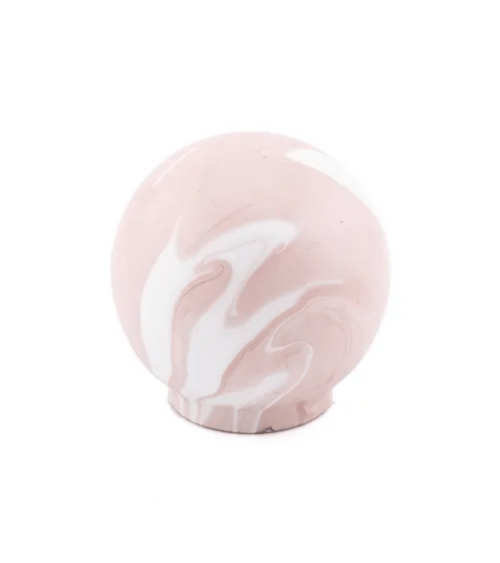 Bouton de meuble en bois de hêtre Rose taupe poignée design