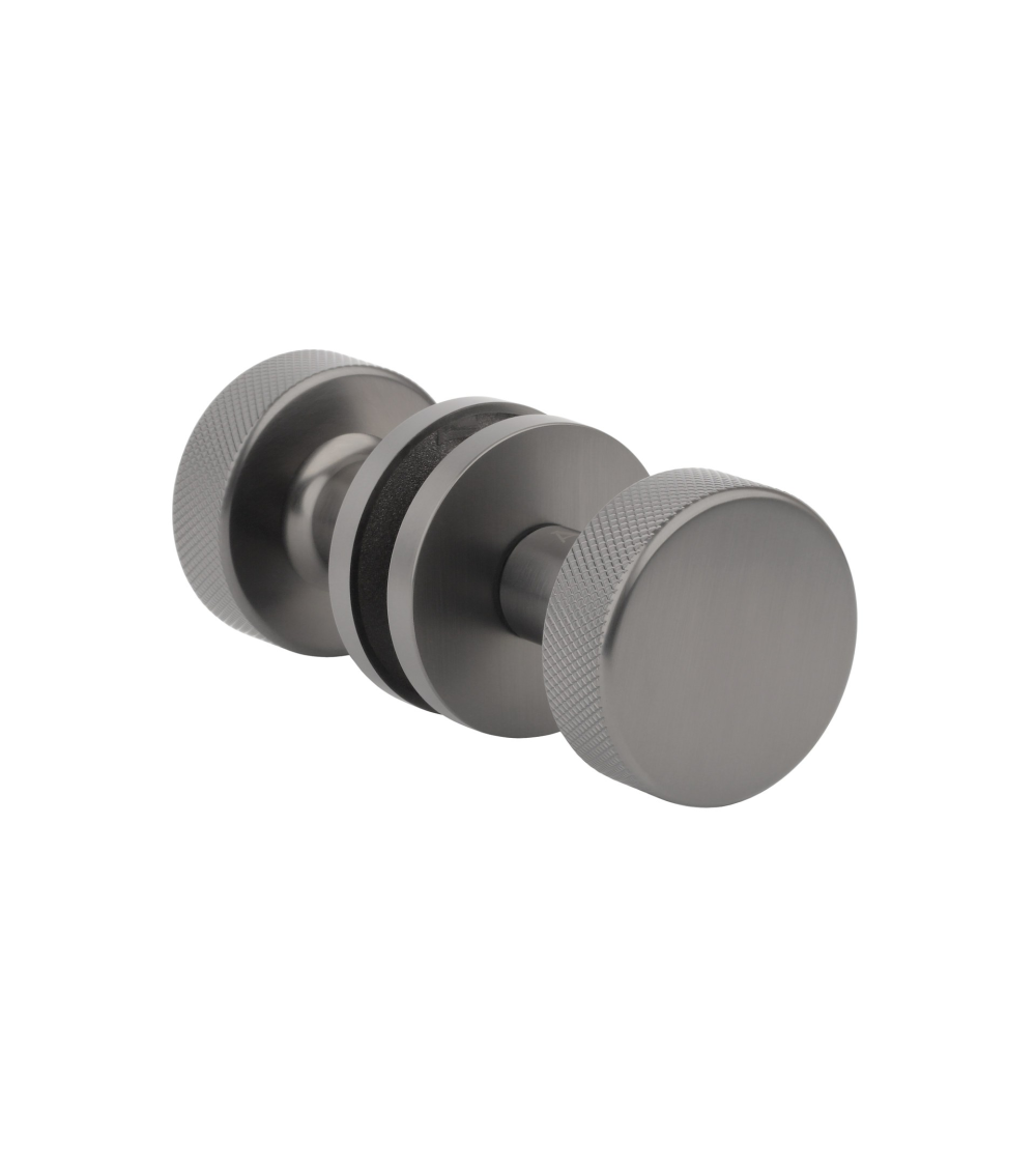 Bouton de porte graphite TUJA poignée design