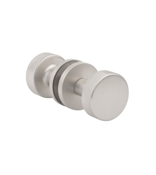 Bouton de porte nickel satiné TUJA poignée design