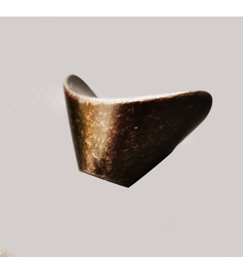 Bouton de meuble vieil argent DIUNA poignée design
