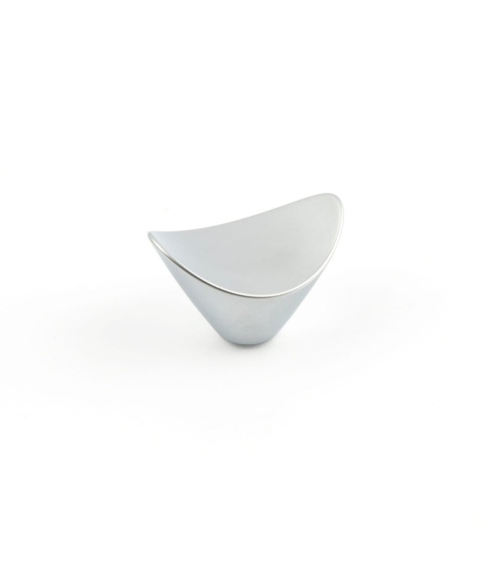 Bouton de meuble chrome satiné DIUNA poignée design