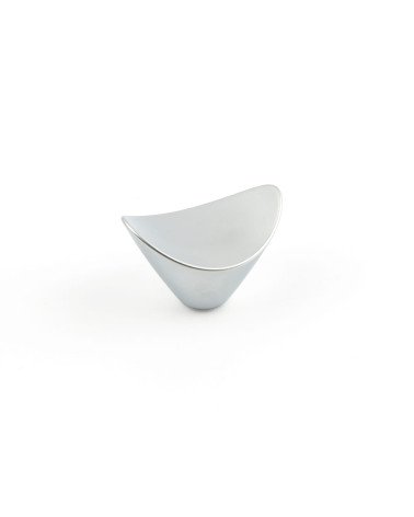 Bouton de meuble chrome satiné DIUNA poignée design
