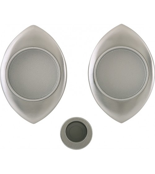 Poignée pour porte coulissante chrome satiné MANDELLI 368T poignée design