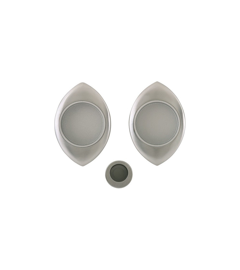 Poignée pour porte coulissante chrome satiné MANDELLI 368T poignée design