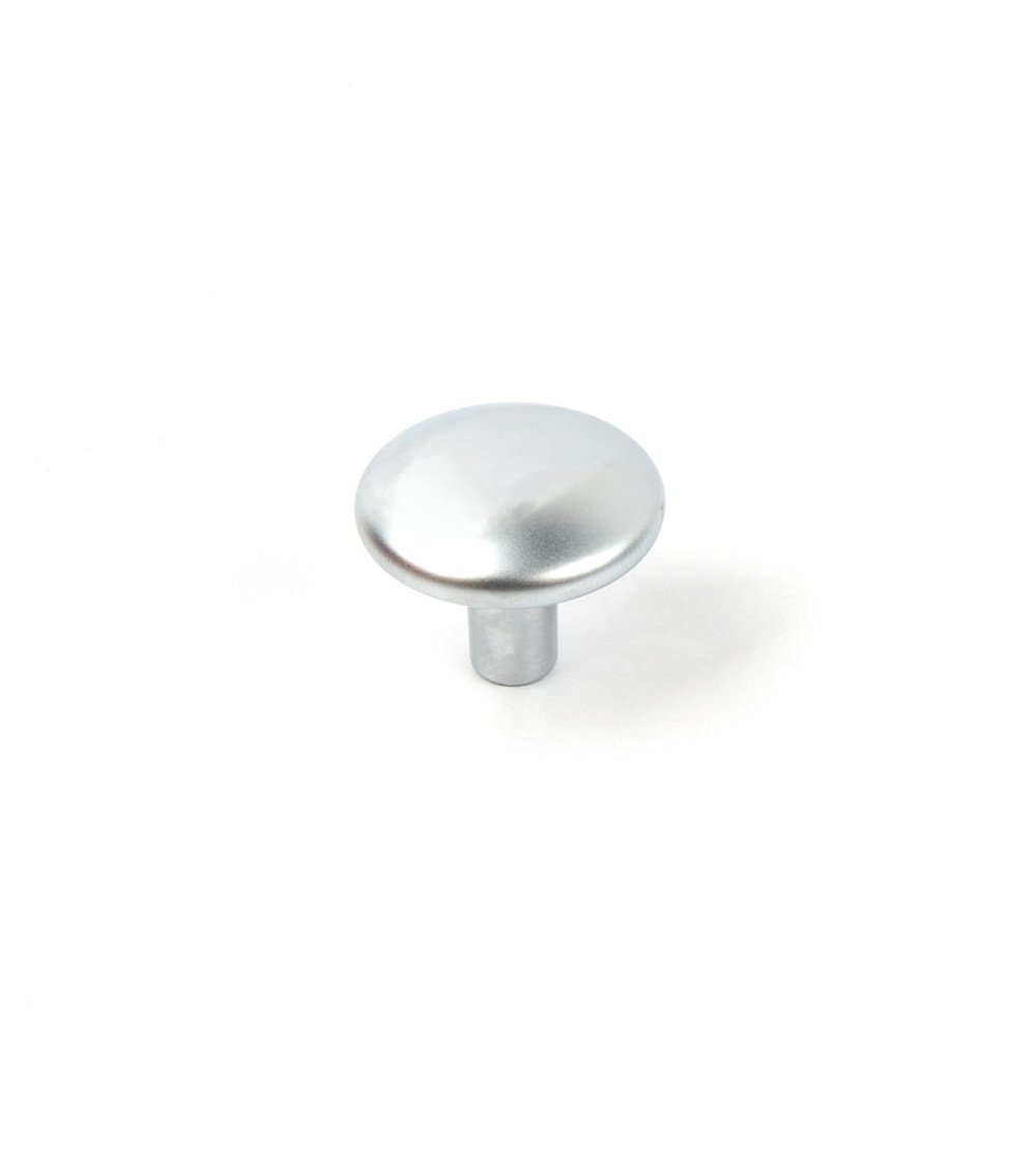 Bouton de meuble chrome satiné VIRGO poignée design