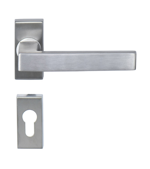 Poignée de porte MAJESTEA pour profils etroits, Grade 3 usage intensif