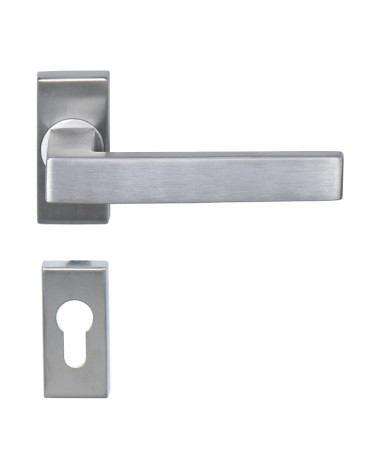 Poignée de porte MAJESTEA pour profils etroits, Grade 3 usage intensif