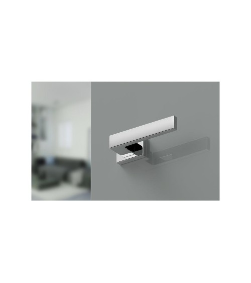 Poignée de porte chrome poli Focus poignée design