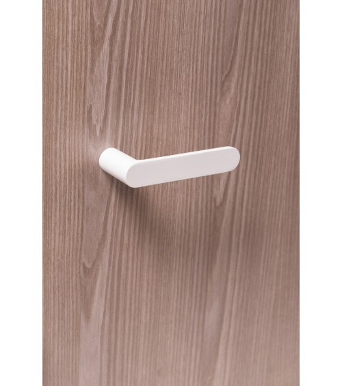 Poignée de porte blanche sans plaque VERUM Pure, design minimaliste 2022 -  poignée design