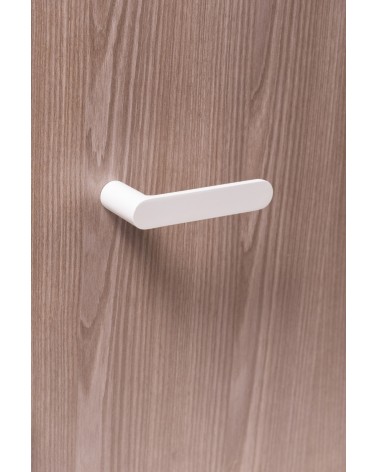 Poignée de porte blanche sans plaque VERUM Pure, design minimaliste 2022 -  poignée design