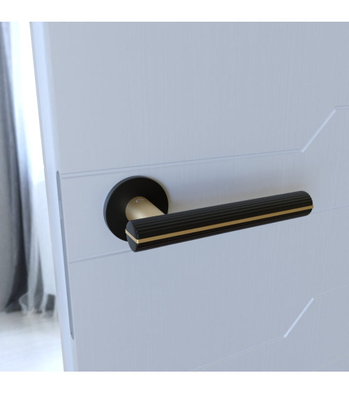 Poignée de porte noire Capri