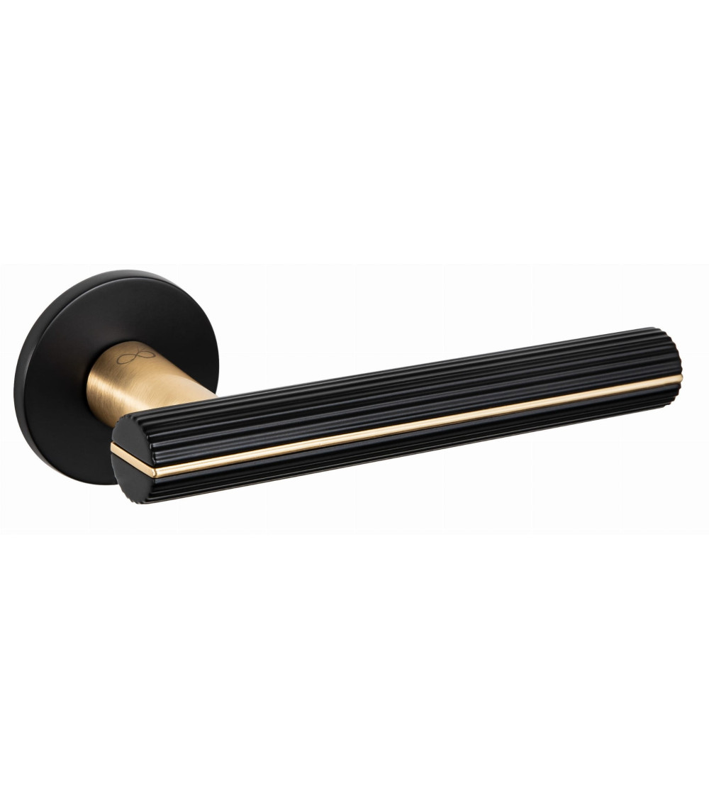 Poignée de porte noire Capri