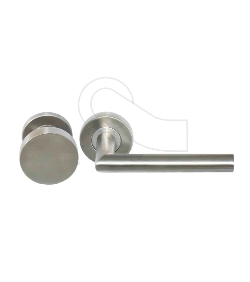 Ensembles palières bouton et poignée de porte ronde Altesse en inox 304