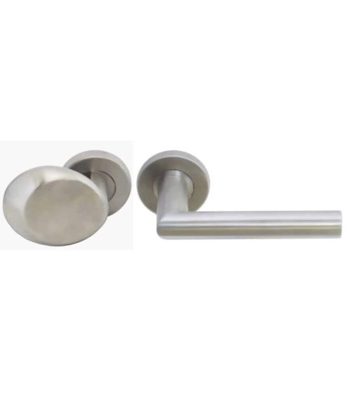 Ensemble de poignées palières inox pour usage intensif - model Altesse/Amande