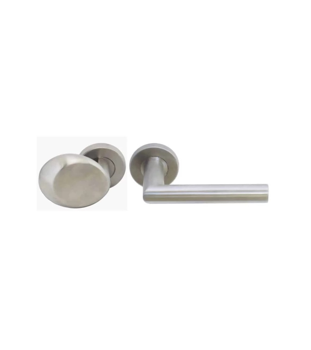 Ensemble de poignées palières inox pour usage intensif - model Altesse/Amande
