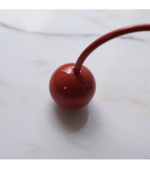 Poignées de meuble en laiton 10 ROUGE